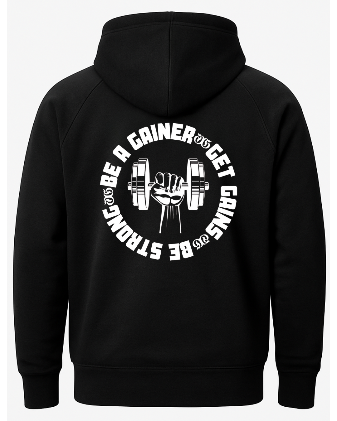 Hoodie fit size “be a gainer”