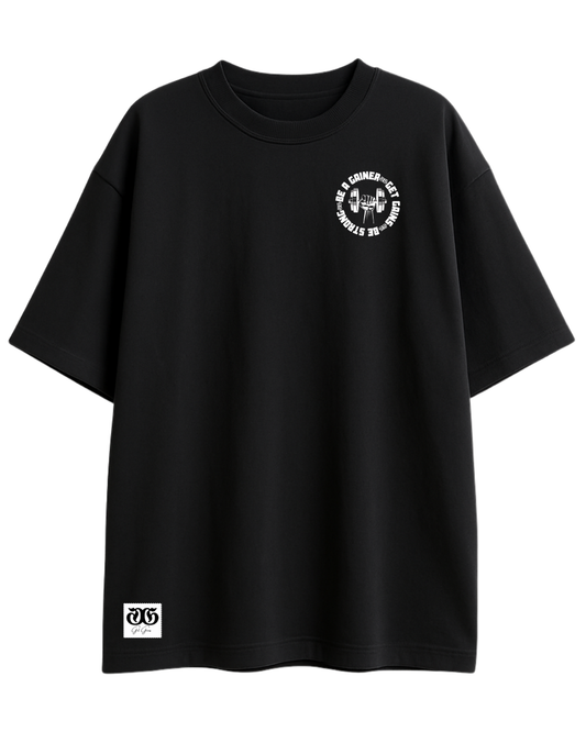 Polera oversize “Be a gainer”