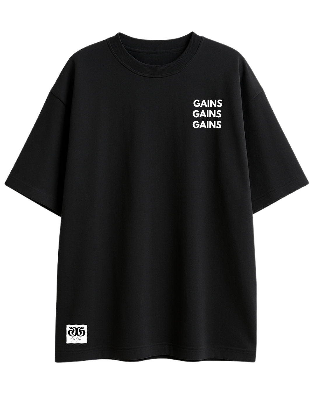 Polera oversize “3 Gains”
